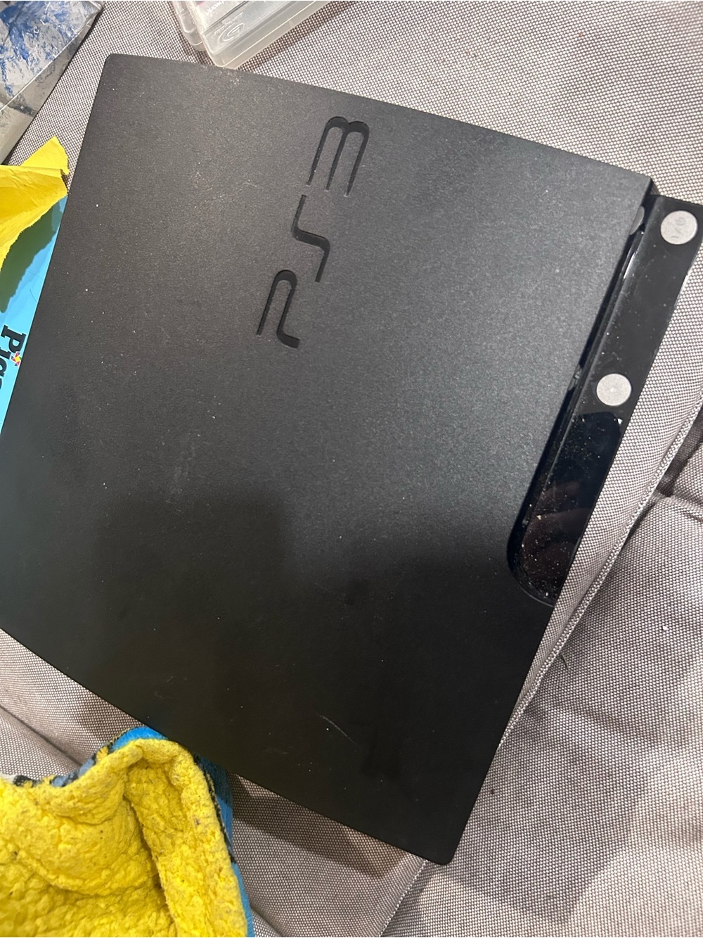 Sony PS3 Slim Black Console - w/12 games and a controller